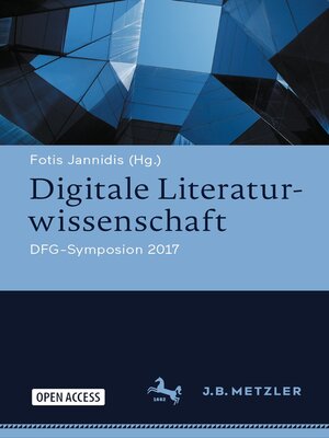 cover image of Digitale Literaturwissenschaft